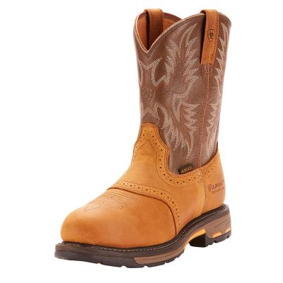 Ariat Workhog Pull-on - Werkschoenen Bruin Heren - 14426-285